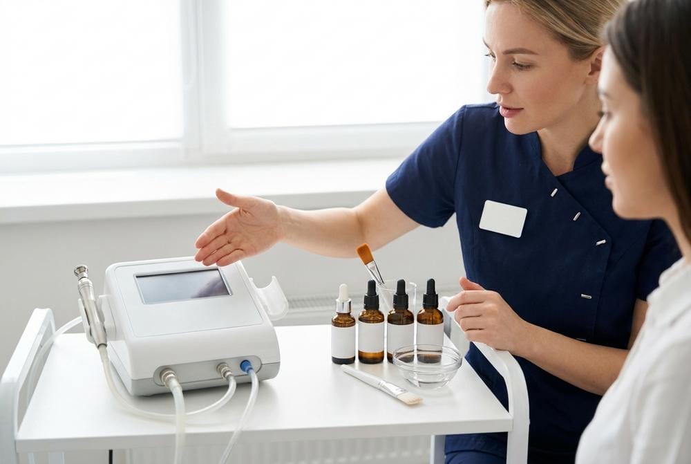 Na czym polega różnica między mikrodermabrazją a peelingiem