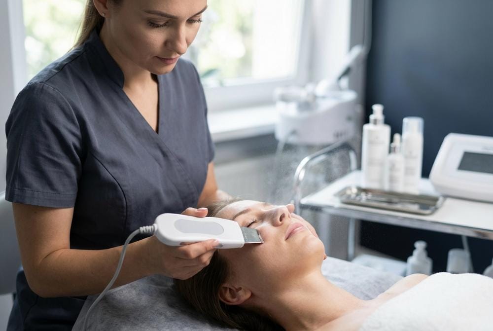 Dlaczego warto wybrać peeling kawitacyjny zamiast mechanicznego